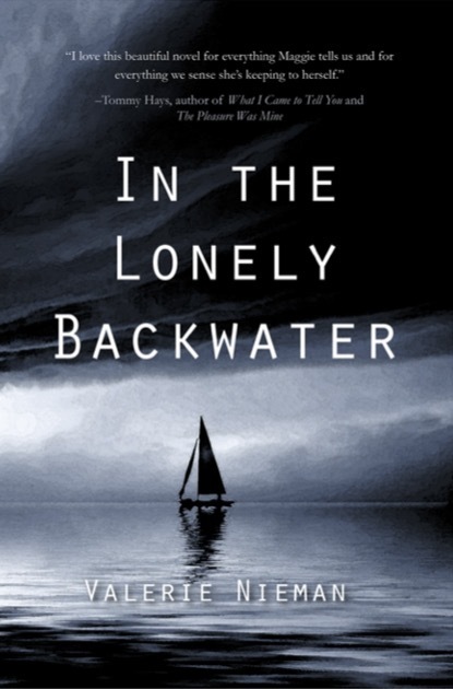 Cover image of In the Lonely Backwater, showing a sailboat under a stormy sky.